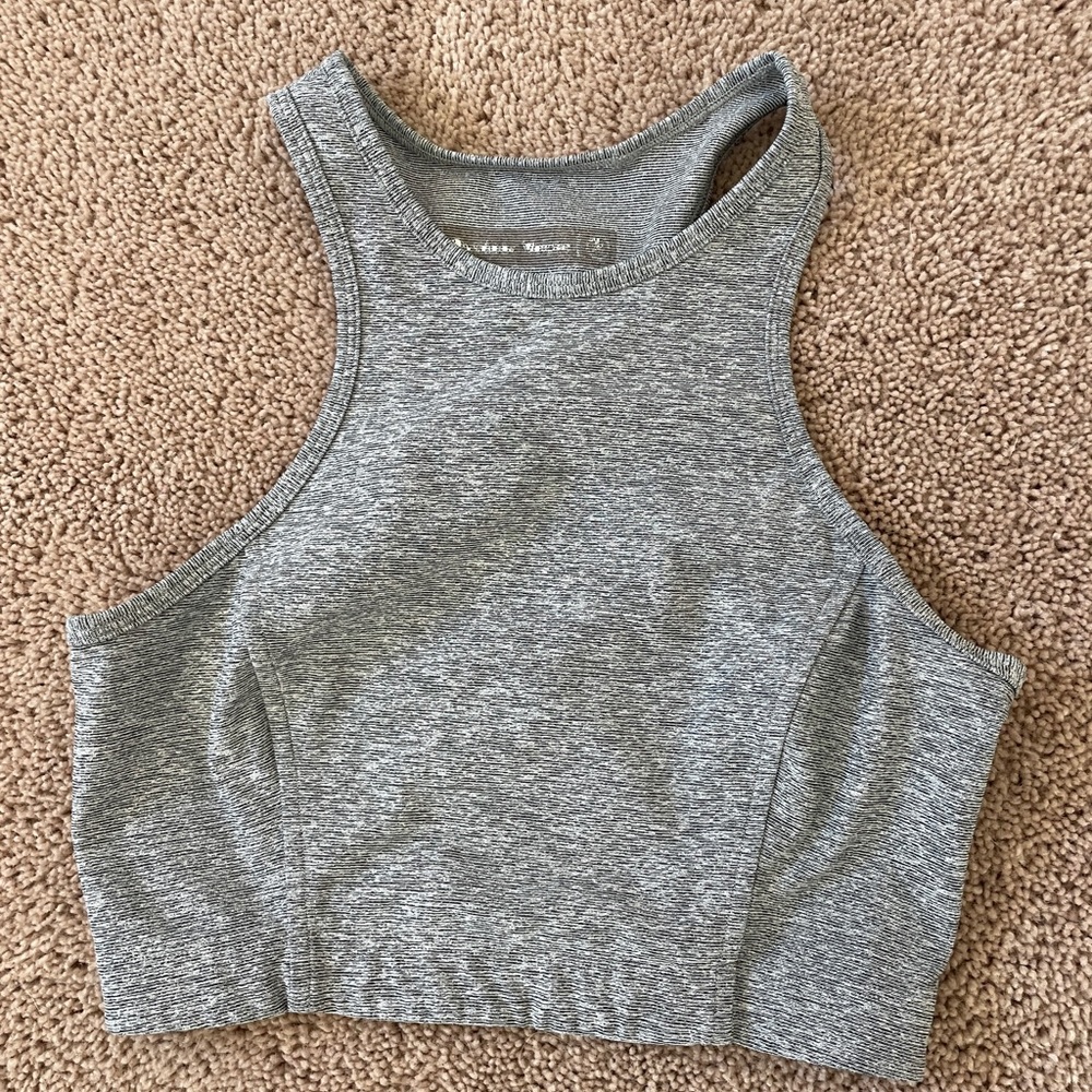 Outdoor Voices Gray Crop Top | Size XS